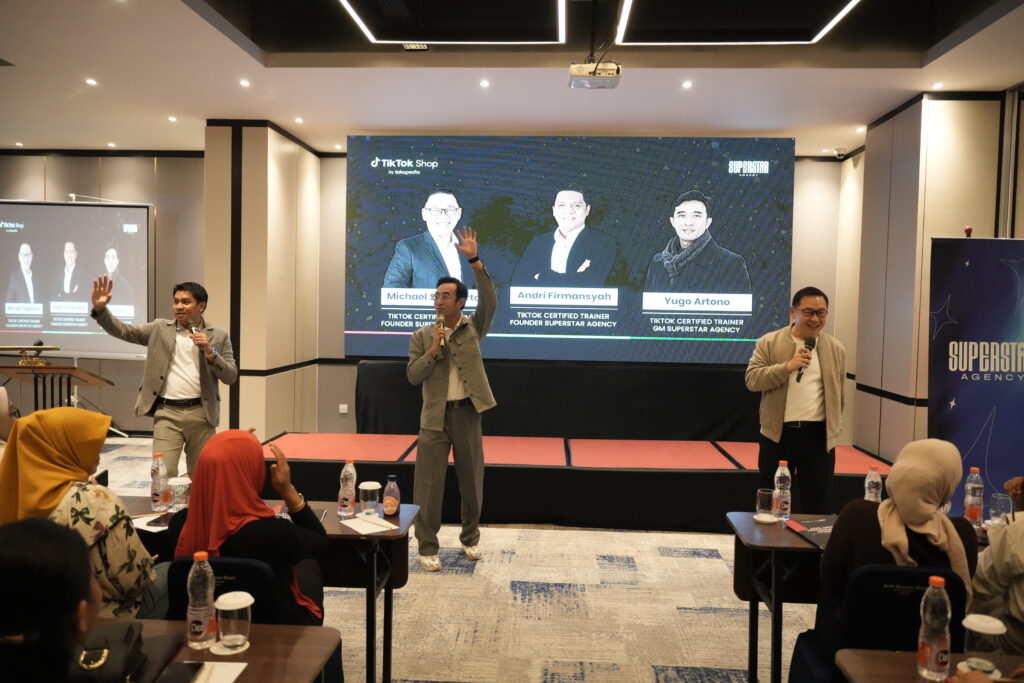 Media nasional soroti workshop live host certification dari tiktok shop dan superstar agecy