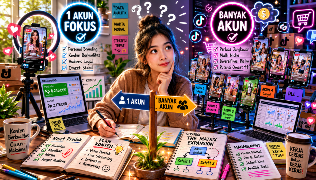 MCN TikTok Terbaik di Indonesia