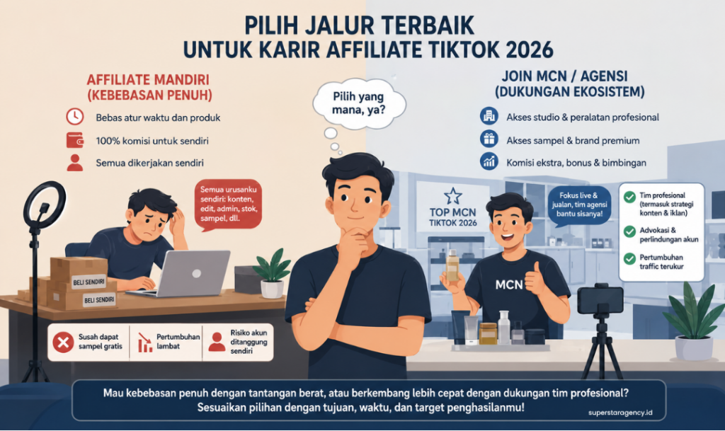 Top MCN TikTok 2026